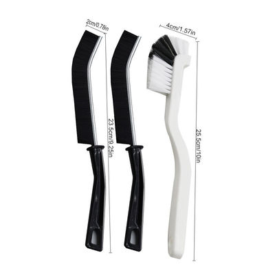 공간을 절약하기 위해 쉽게 매달려 4pcs 크리브크 브러쉬 세트 다기능 청소 도구