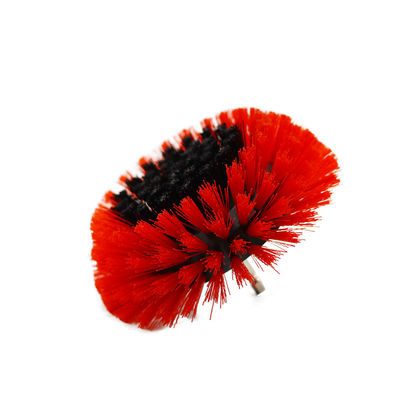 빨간색 욕실 타일 스크럽 바닥 그라우트 간격 청소 브러시 ​​플라스틱 간격 브러시