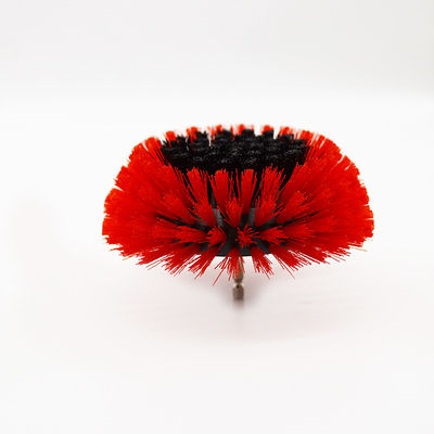 빨간색 욕실 타일 스크럽 바닥 그라우트 간격 청소 브러시 ​​플라스틱 간격 브러시