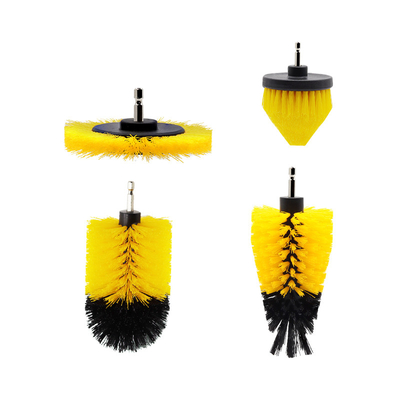 공장 공급품 4pcs 델 청소 브러쉬 타일 브러쉬 드릴 스크럽 브러쉬