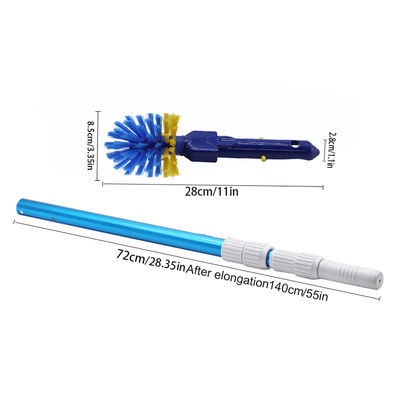 수영장용 고품질의 긴 손잡이 플라스틱 청소 브러쉬