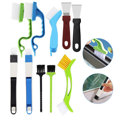 10Pcs 주방 청소 도구 창문 구석 청소 브러쉬 가구 간격 브러쉬
