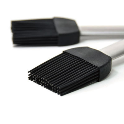 고온 내성 실리콘 바베큐브러쉬 스테인리스 스틸 손잡이 베이킹 오일 브러쉬 BBQ 그릴 배팅 브러쉬