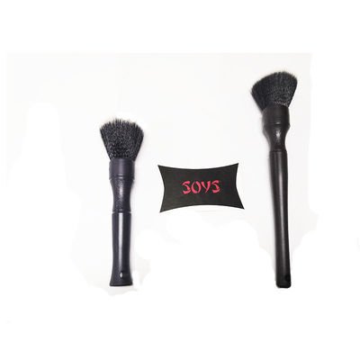 부드러운 머리털 자동차 내부 정전기 재는 도구 차량 세정 브러시를 제거합니다